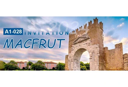 CHICO team sincerely invite you to visit A1-028 MACFRUT in Italy