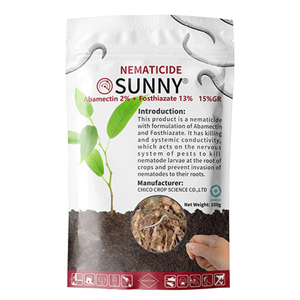 SUNNY® Abamectin 2%+Fosthiazate 13% 15%GR Insecticide