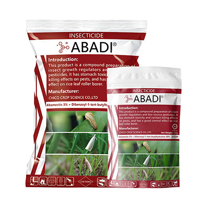 ABADI® Abamectin 3%+Dibenzoyl-1-tert-butylhydrazine 30% 33%WP Insecticide