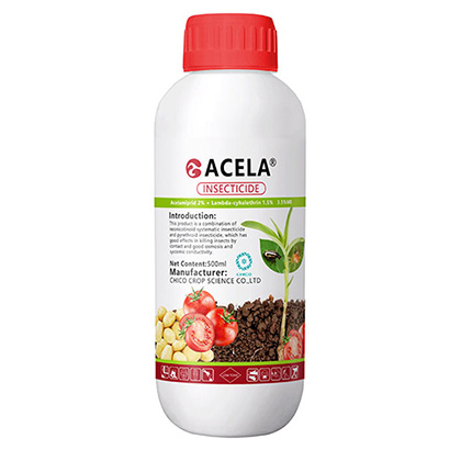 ACELA® Acetamiprid 2%+Lambda-cyhalothrin 1.5% 3.5%ME Insecticide